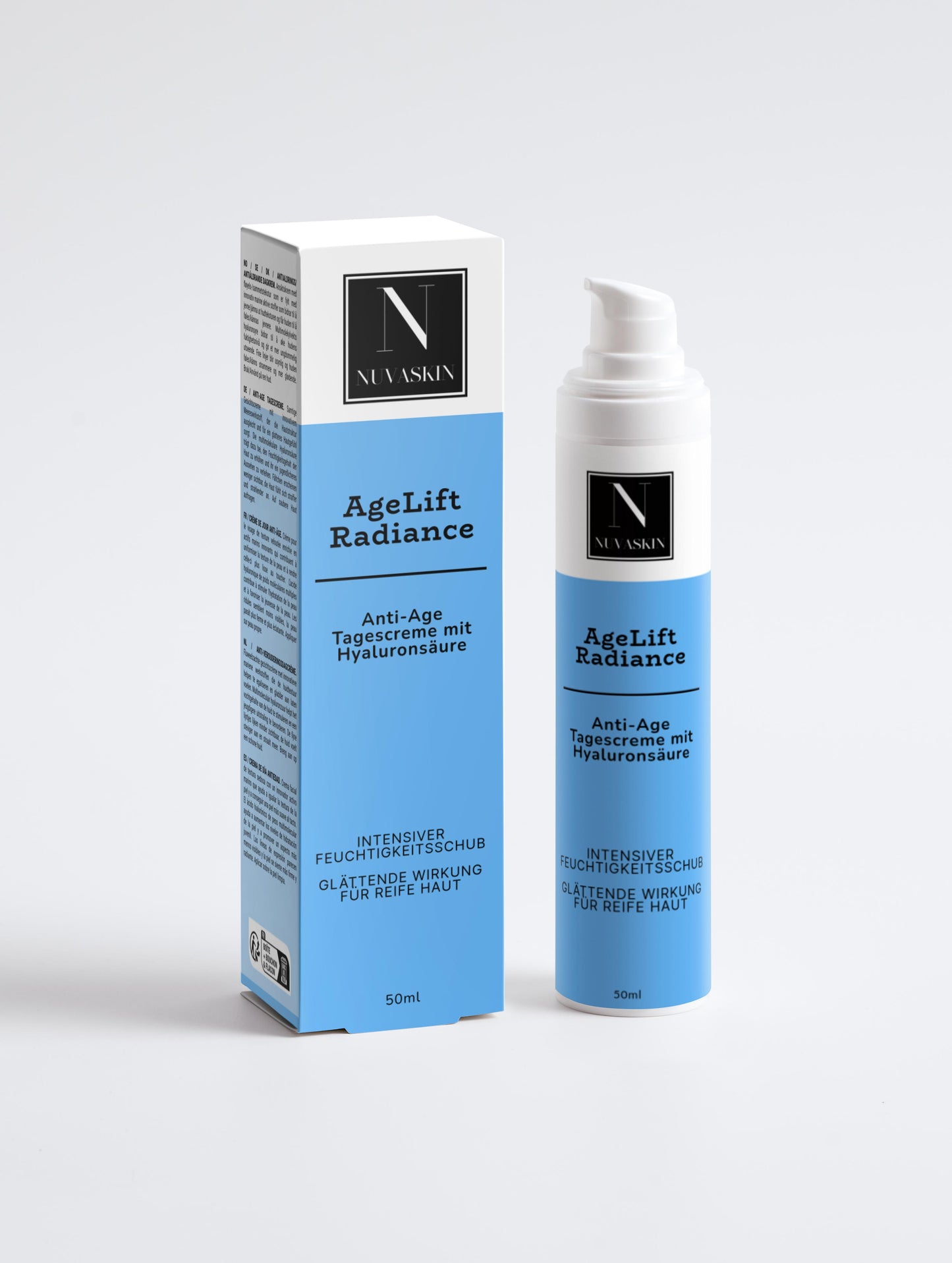 AgeLift Radiance - Luxuriöse Anti-Age Tagescreme mit Hyaluronsäure